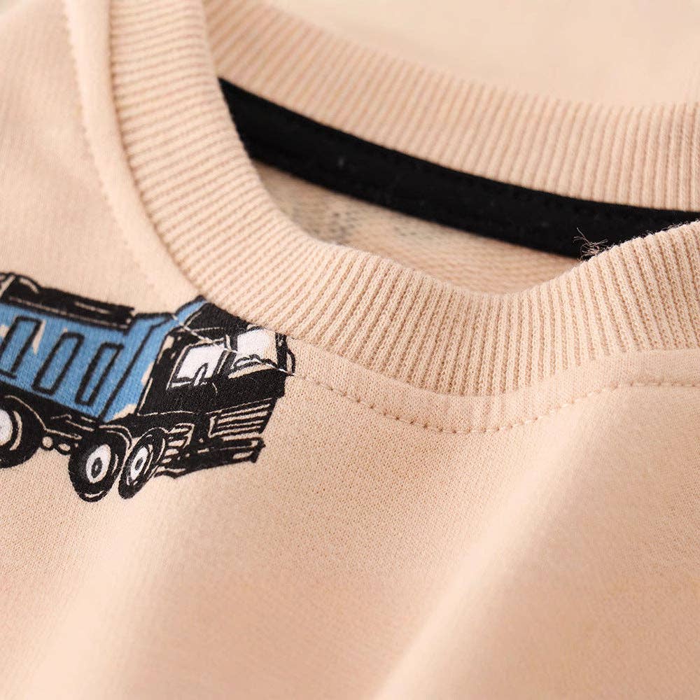 Kids Sweatshirt - Vehicles