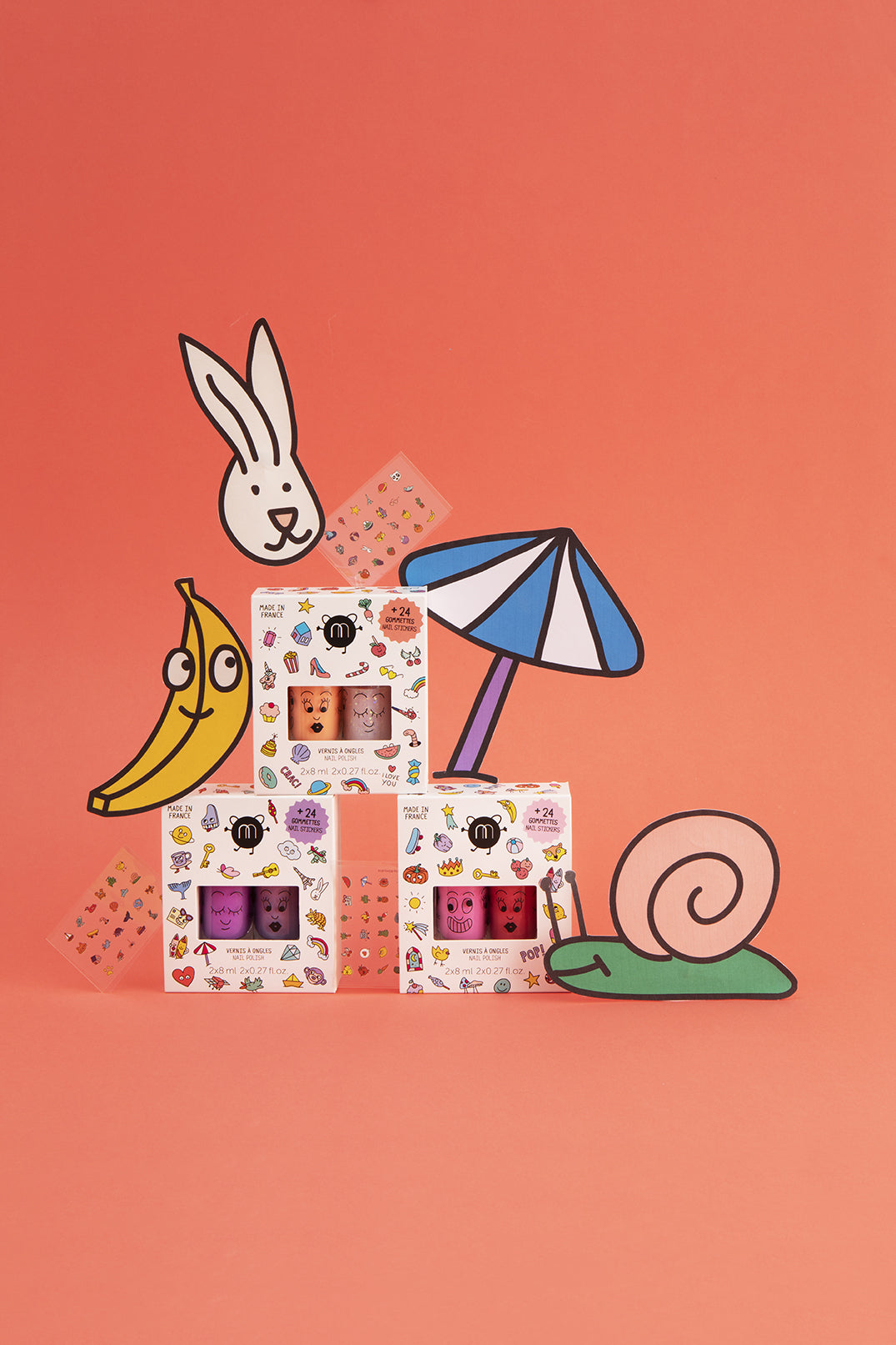 Nail Art Set - Dolly & Kitty