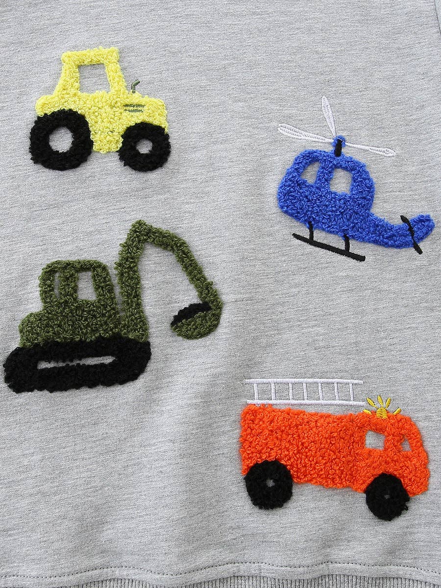 Kids Sweatshirt - Truck Print