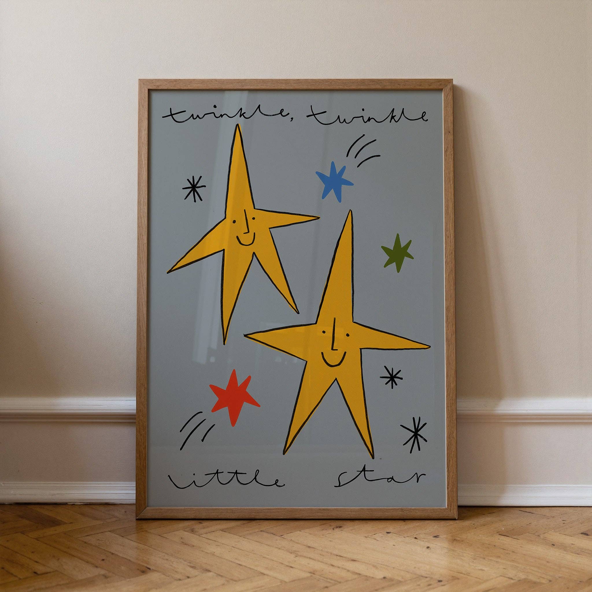Nursery Print - Twinkle Twinkle Little Star