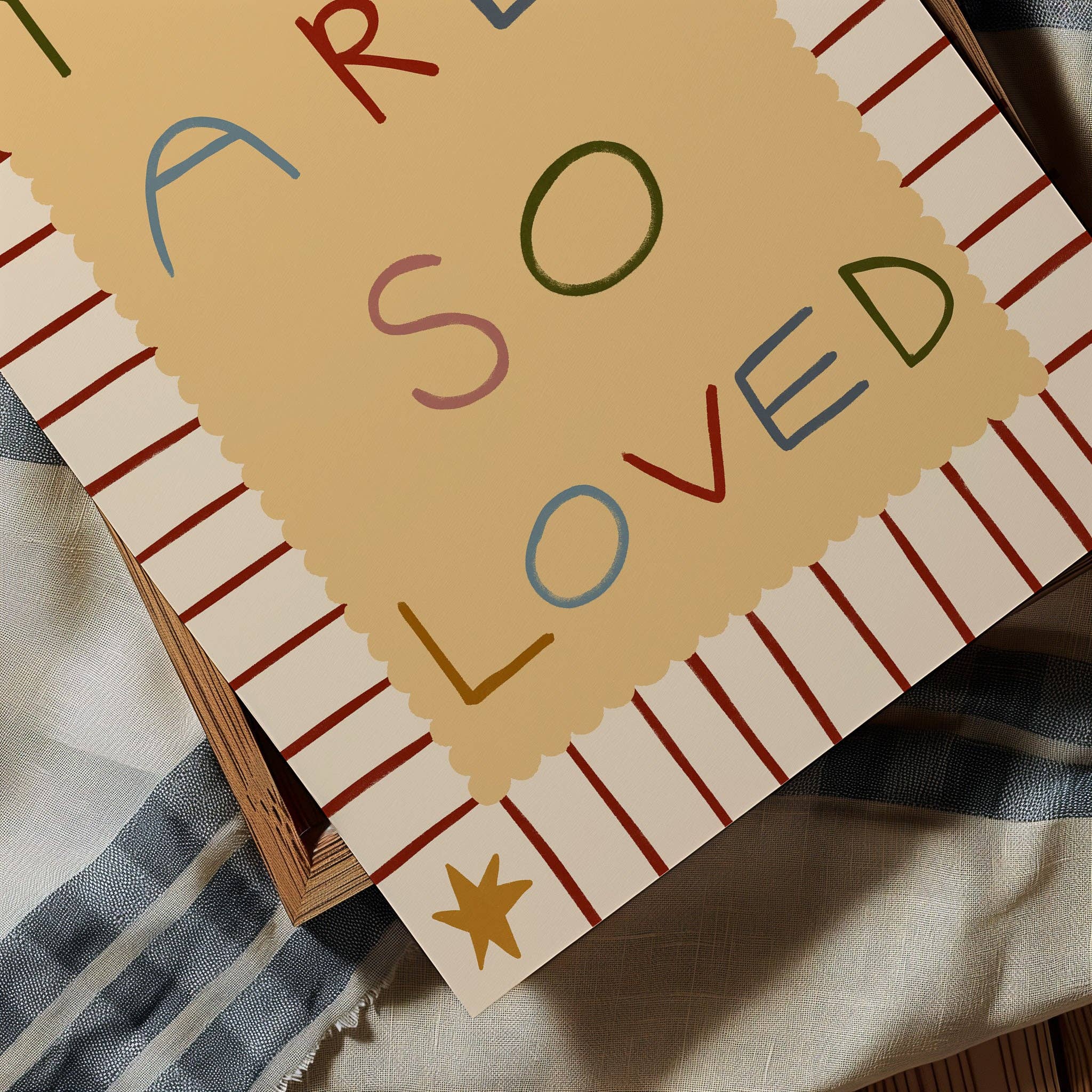 Nursery Print - You Are So Loved