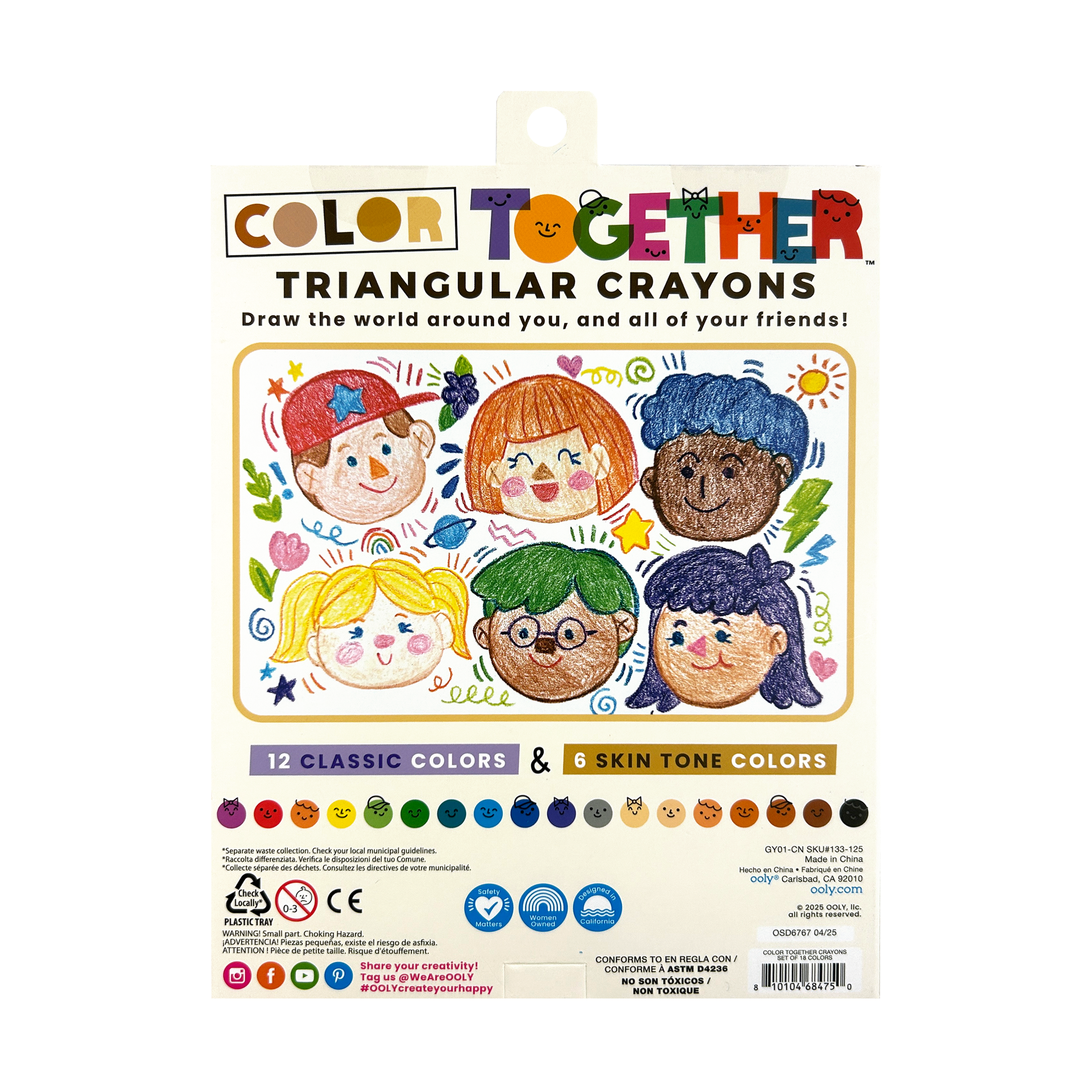 Color Together: Crayons (Set of 18)