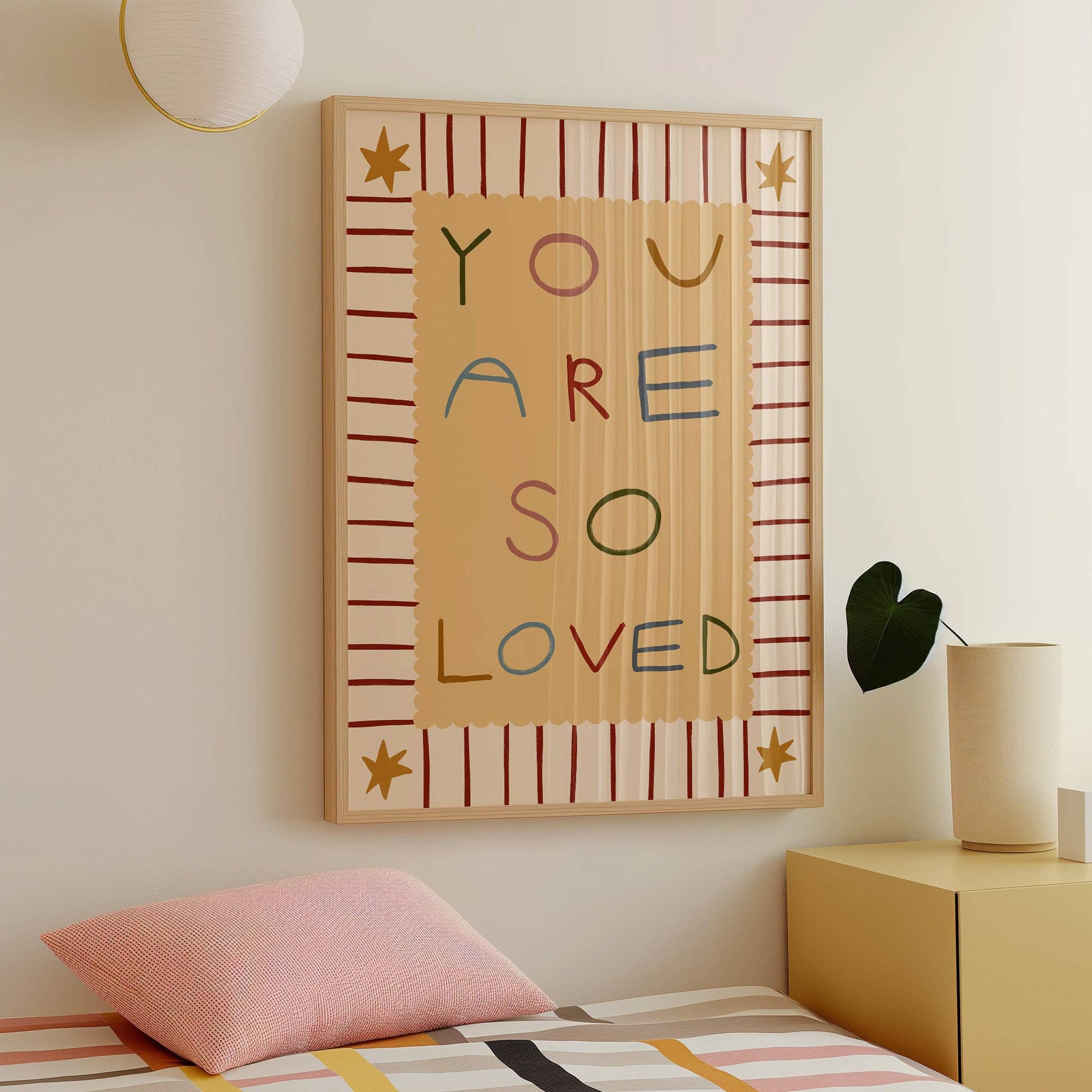 Nursery Print - You Are So Loved