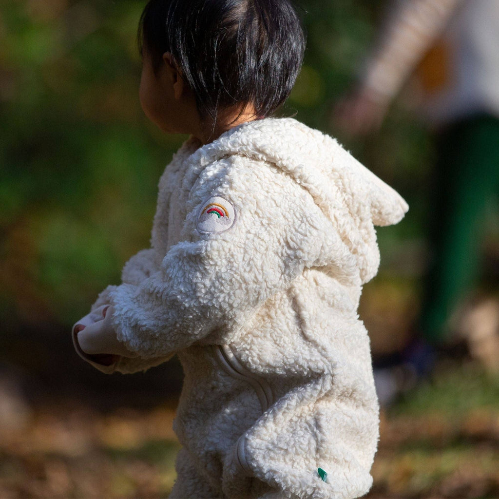 Organic Sherpa Fleece Hooded Snug As A Bug Suit