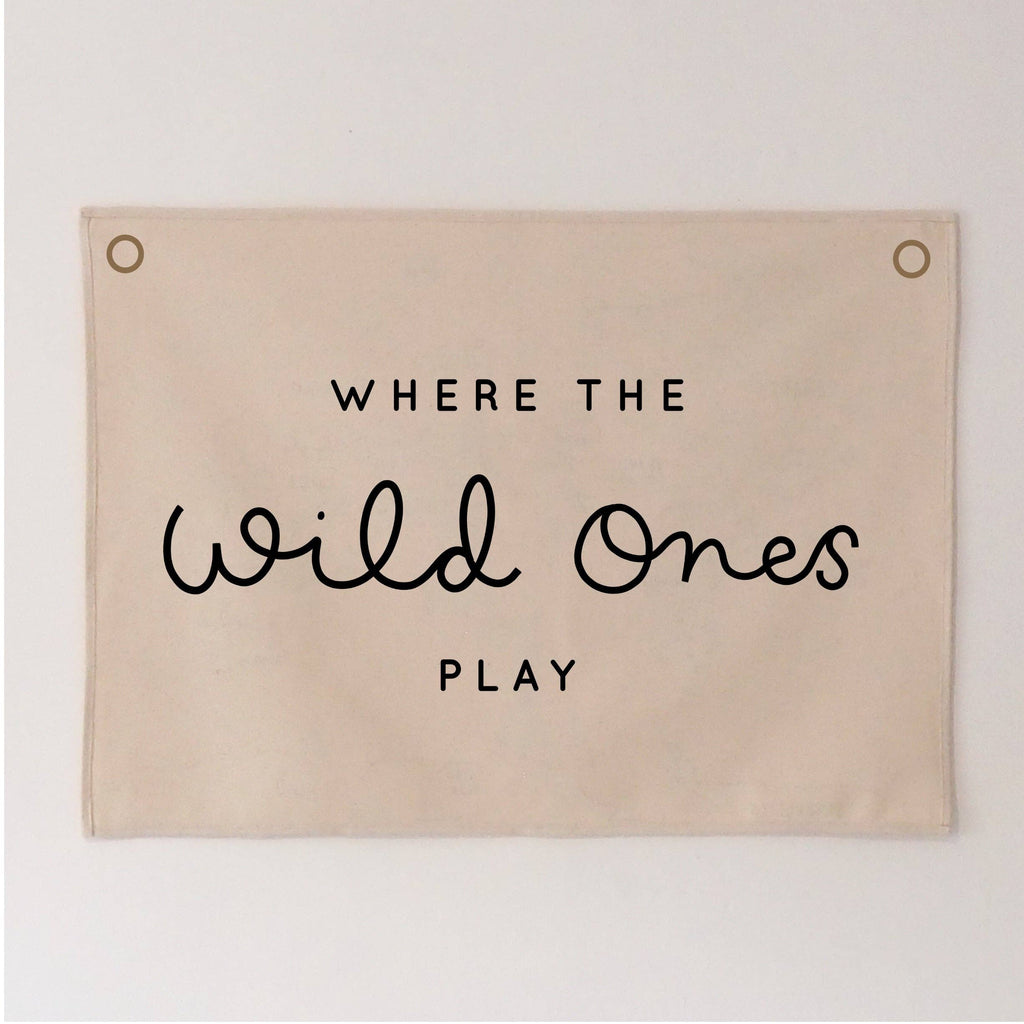 Where The Wild Ones Play Wall Hanging
