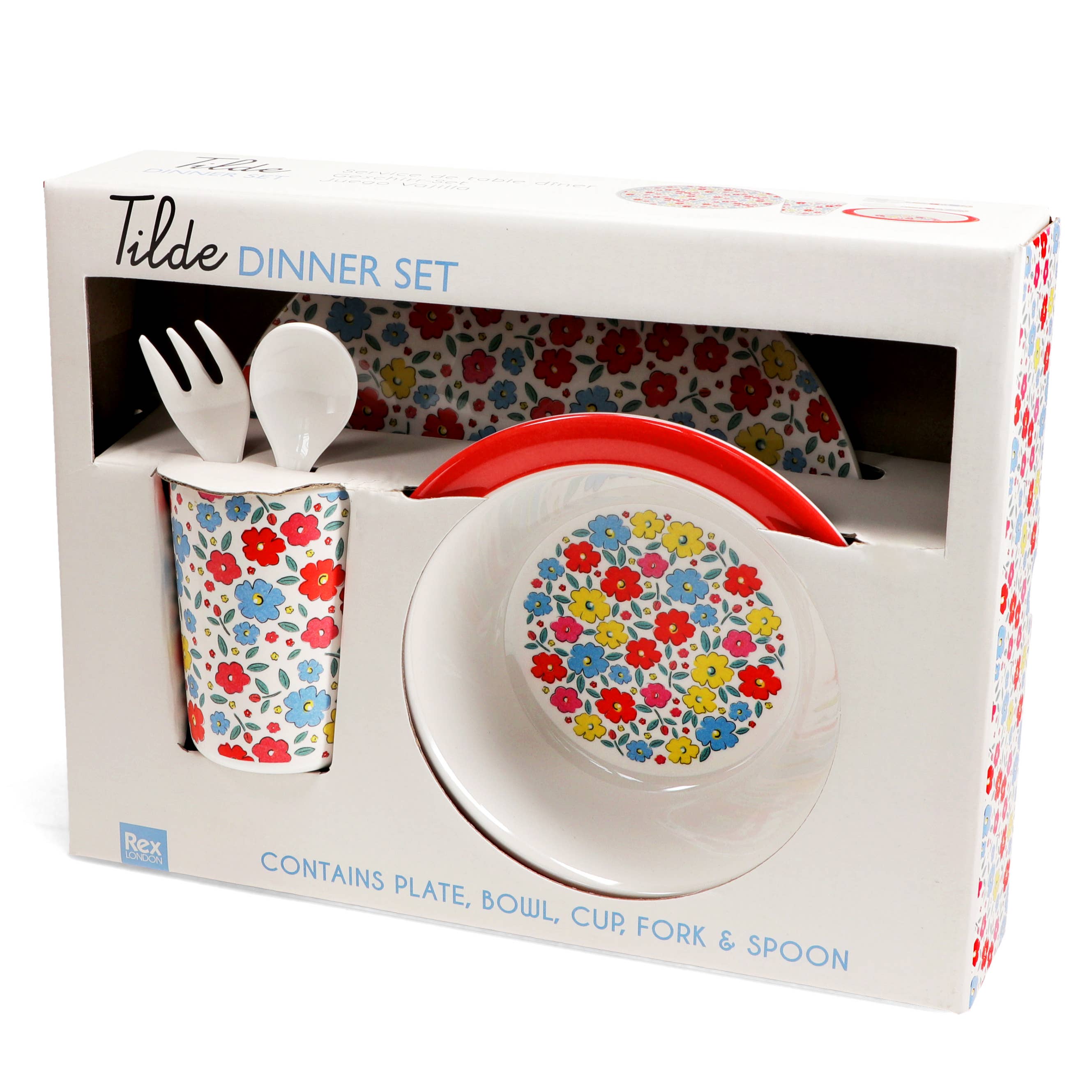 Melamine Dinner 5 Piece Dinner Set - Tilde