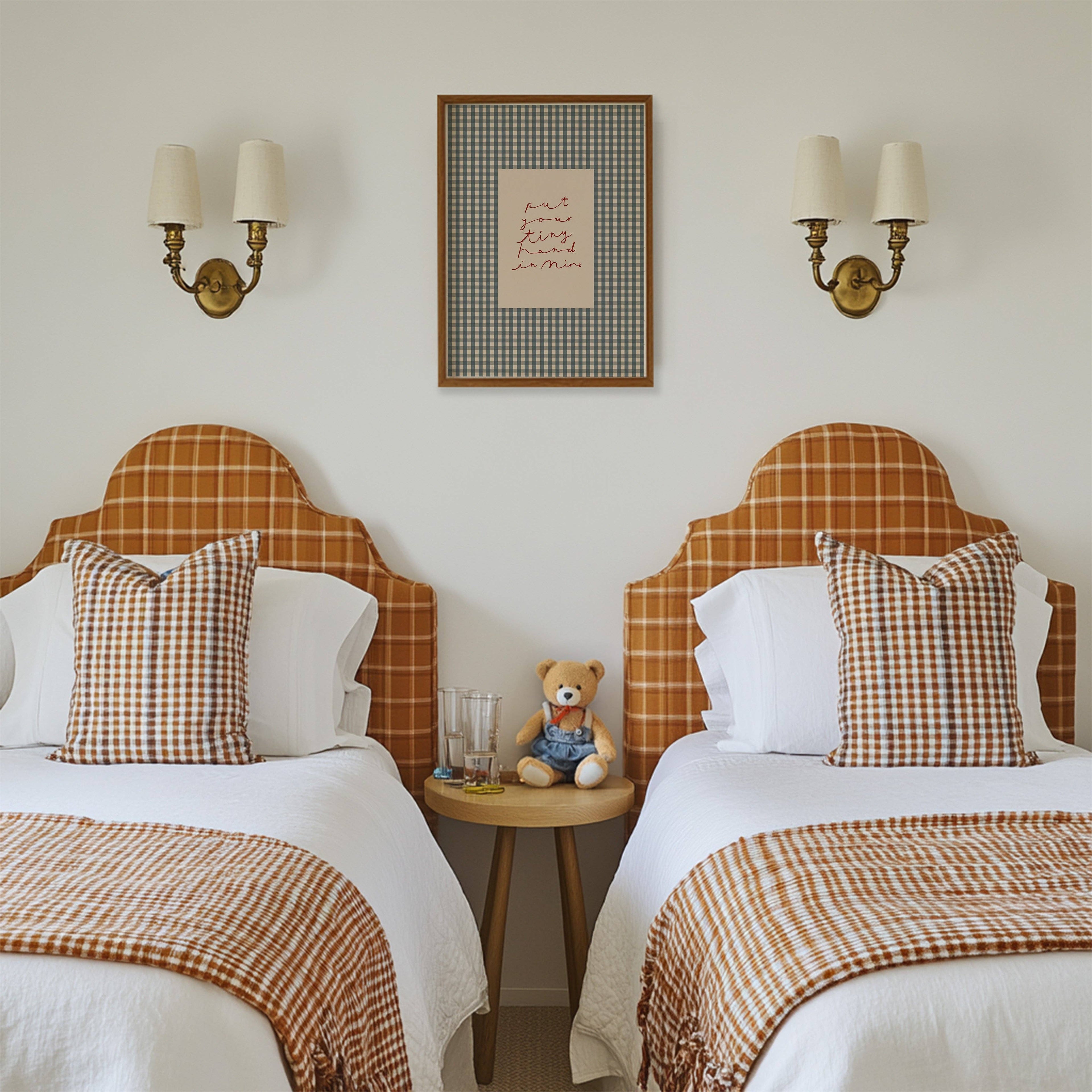 Nursery Print - Put Your Tiny Hand in Mine