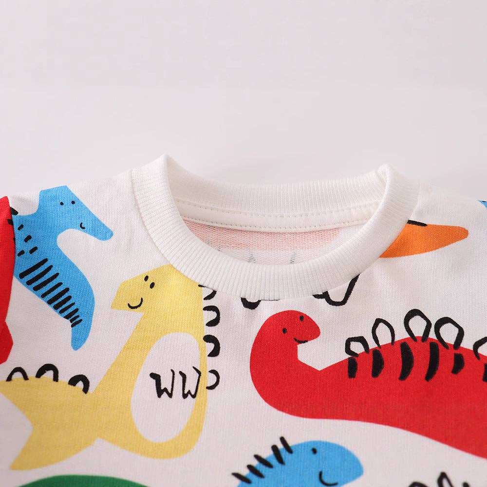 Kids Sweatshirt - Dinosaurs