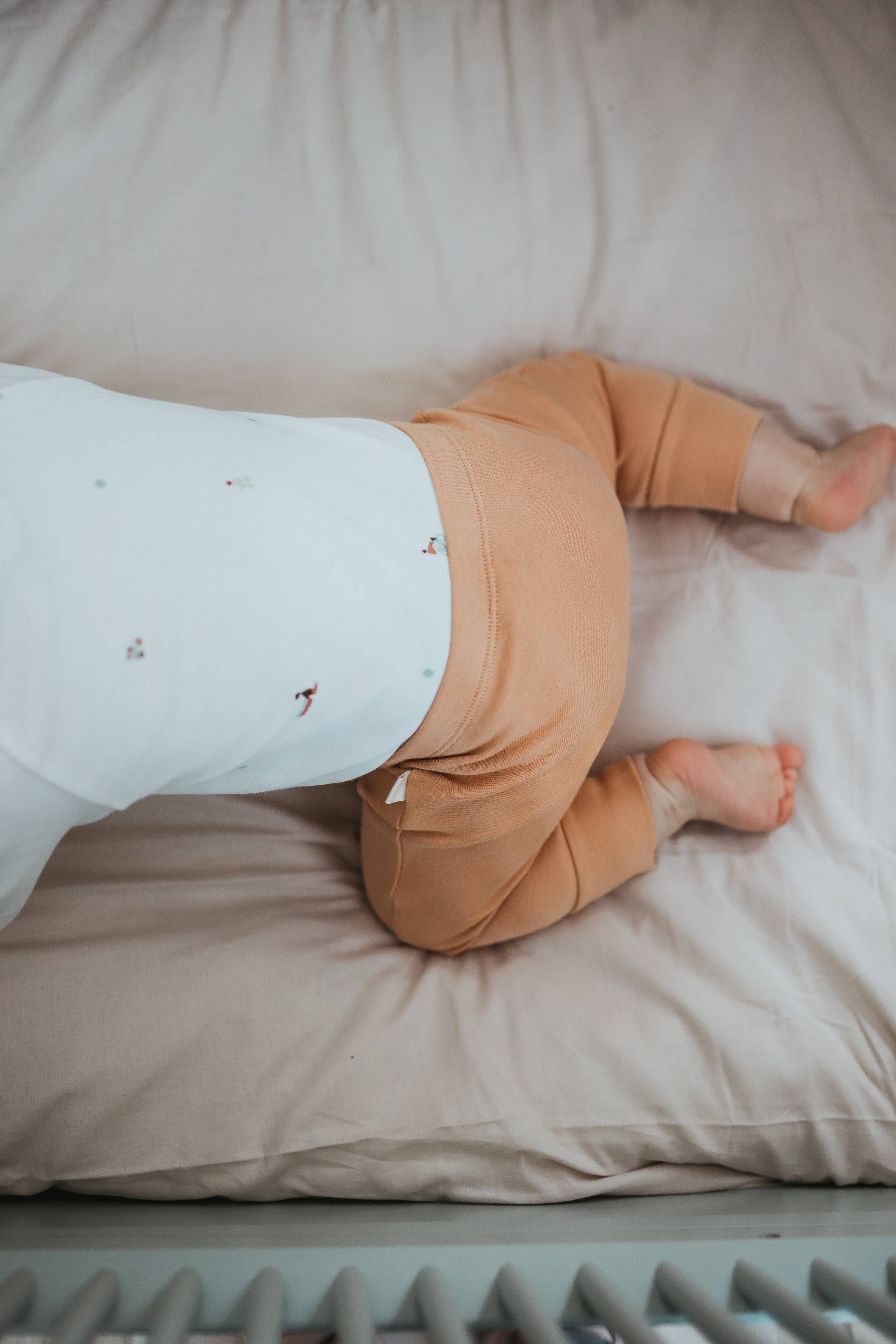 Organic Cotton Leggings in Clay