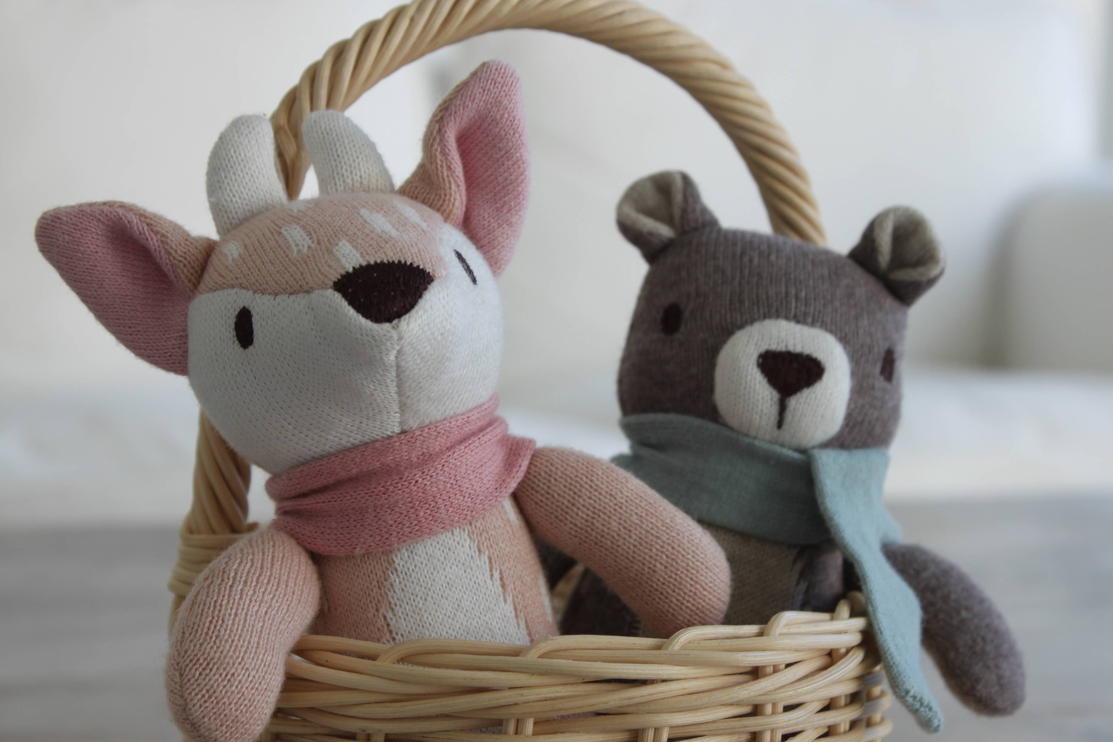 Fearne Deer  - Knitted Soft Toy