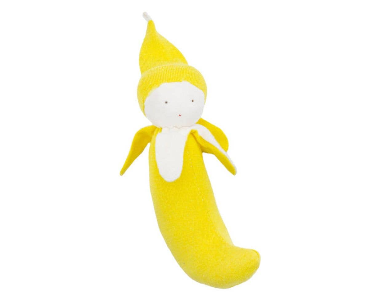 Organic Cotton Banana Baby Toy