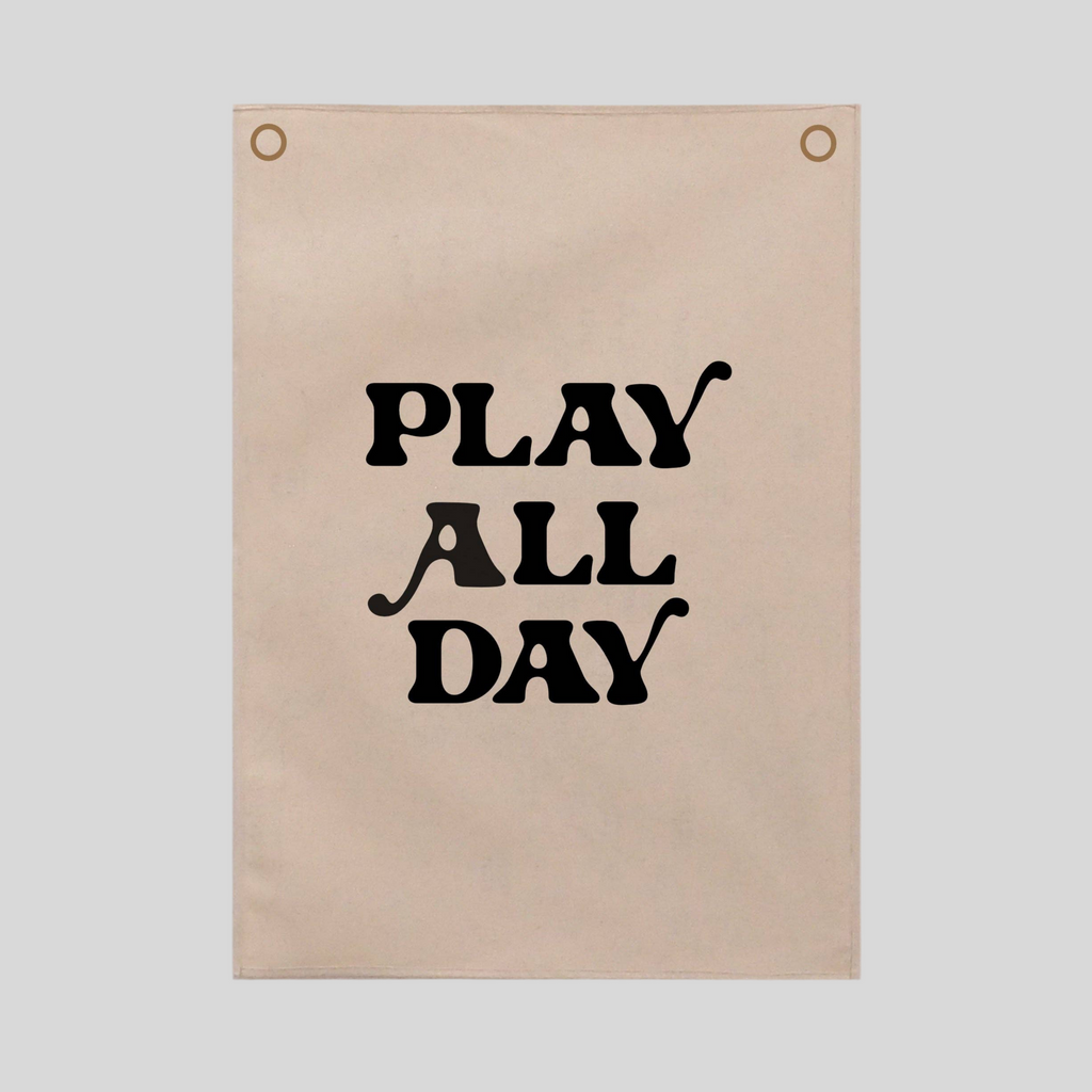 Play All Day Wall Hanging