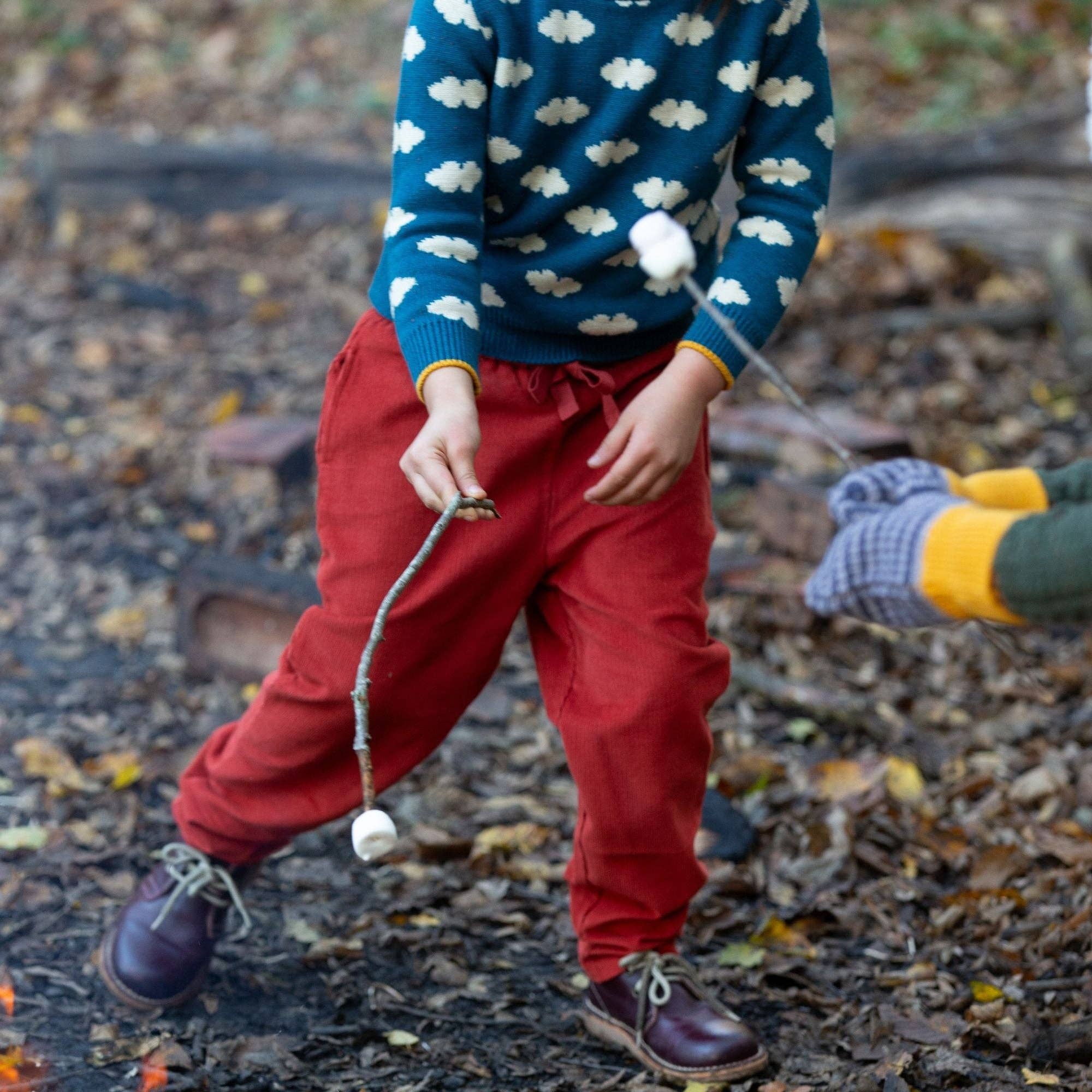 Teal Cloud Snuggly Knitted Jumper