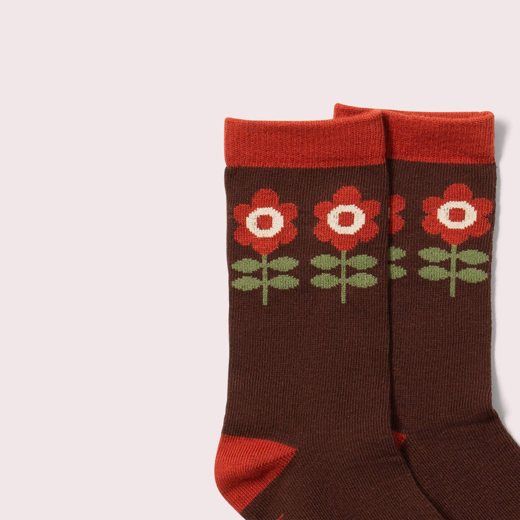 Flowers Ankle Socks - Pack of 3