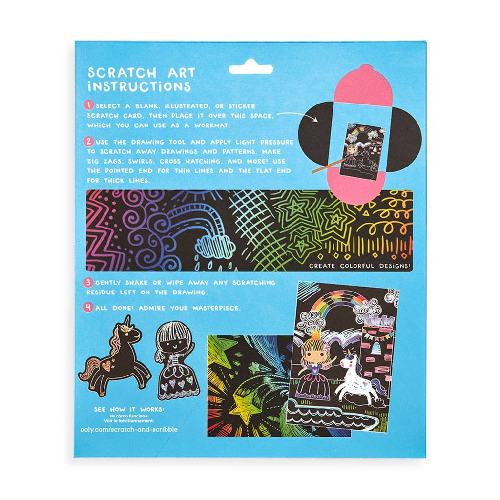 Scratch & Scribble: Princess Garden