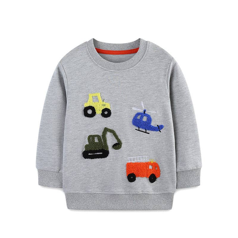 Kids Sweatshirt - Truck Print