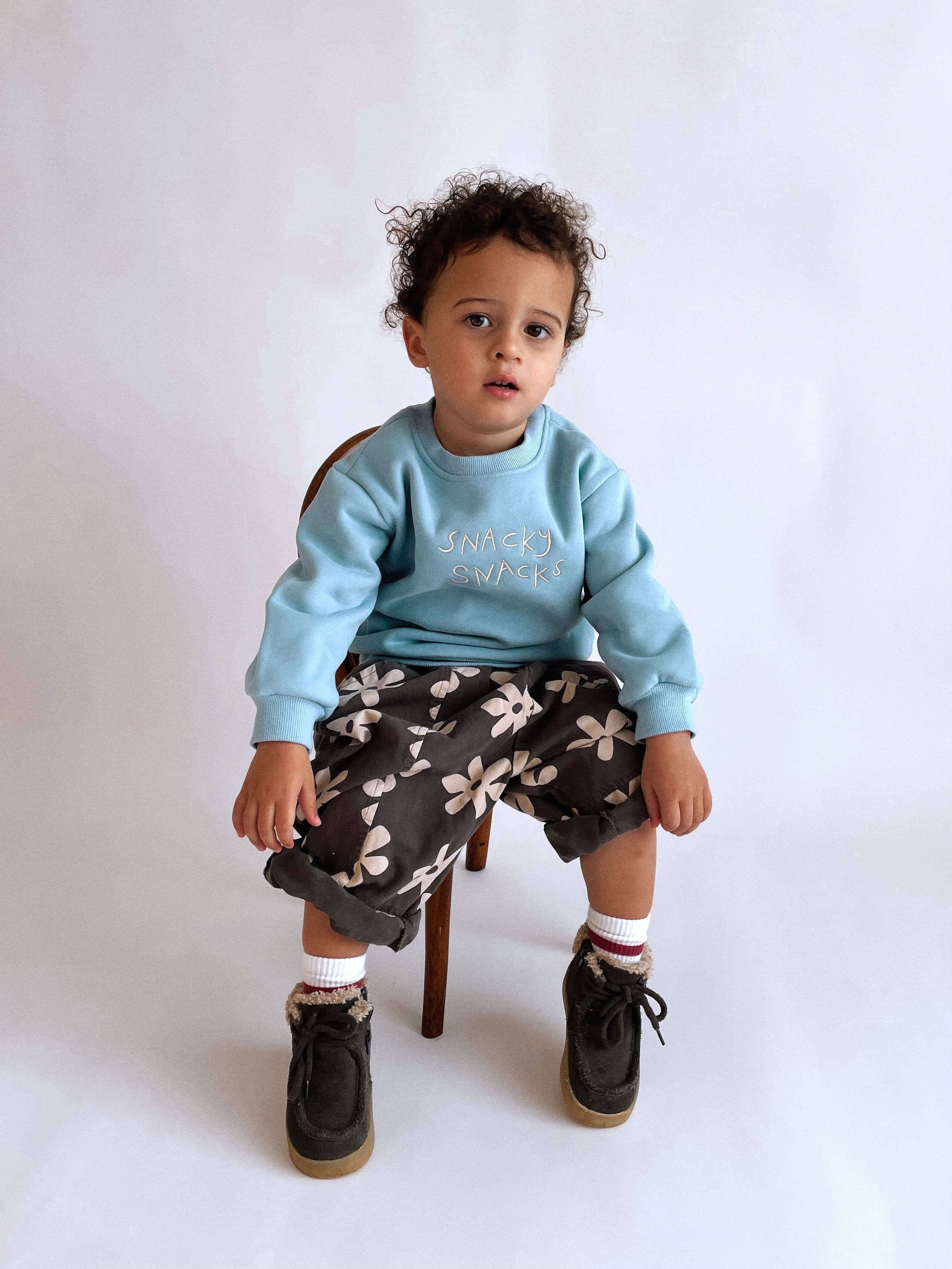 Children's Sweatshirt - Snacky Snacks Nappy Naps