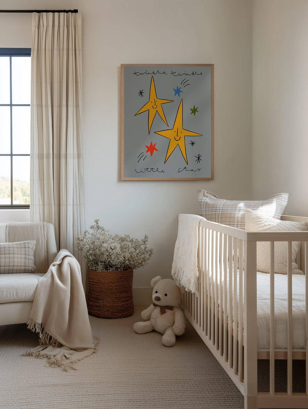 Nursery Print - Twinkle Twinkle Little Star