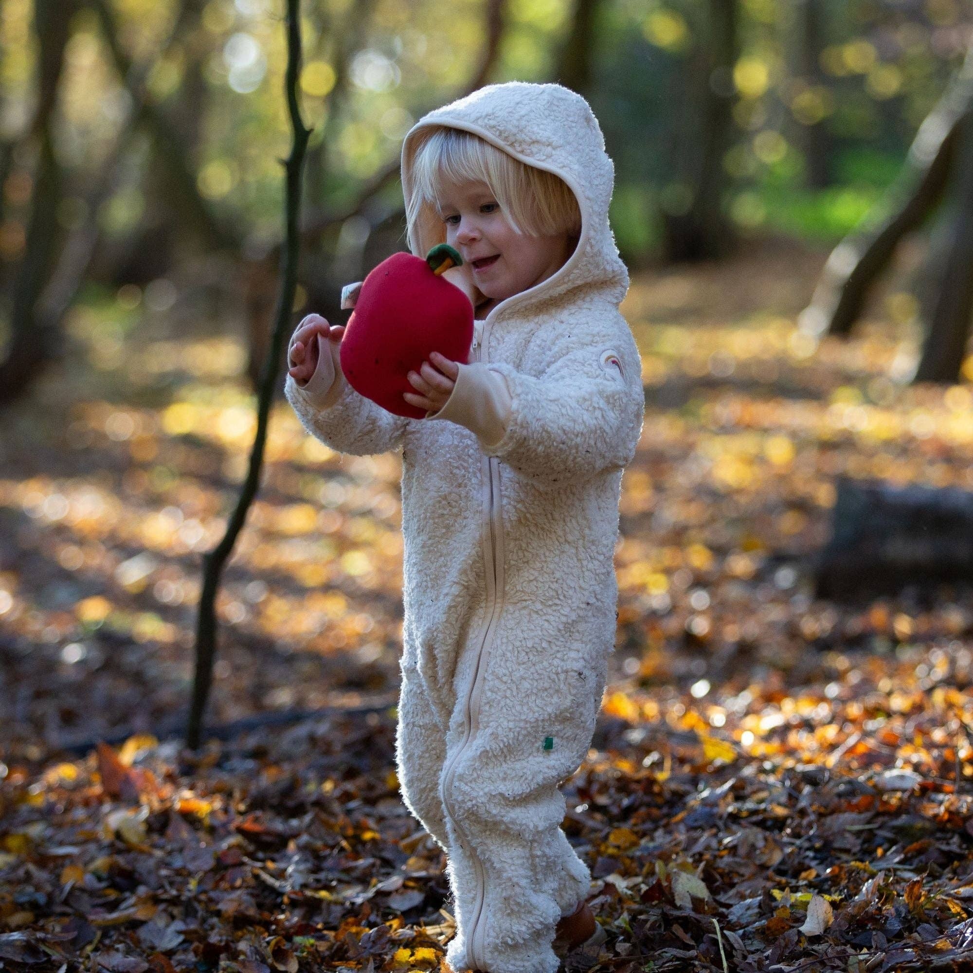 Organic Sherpa Fleece Hooded Snug As A Bug Suit