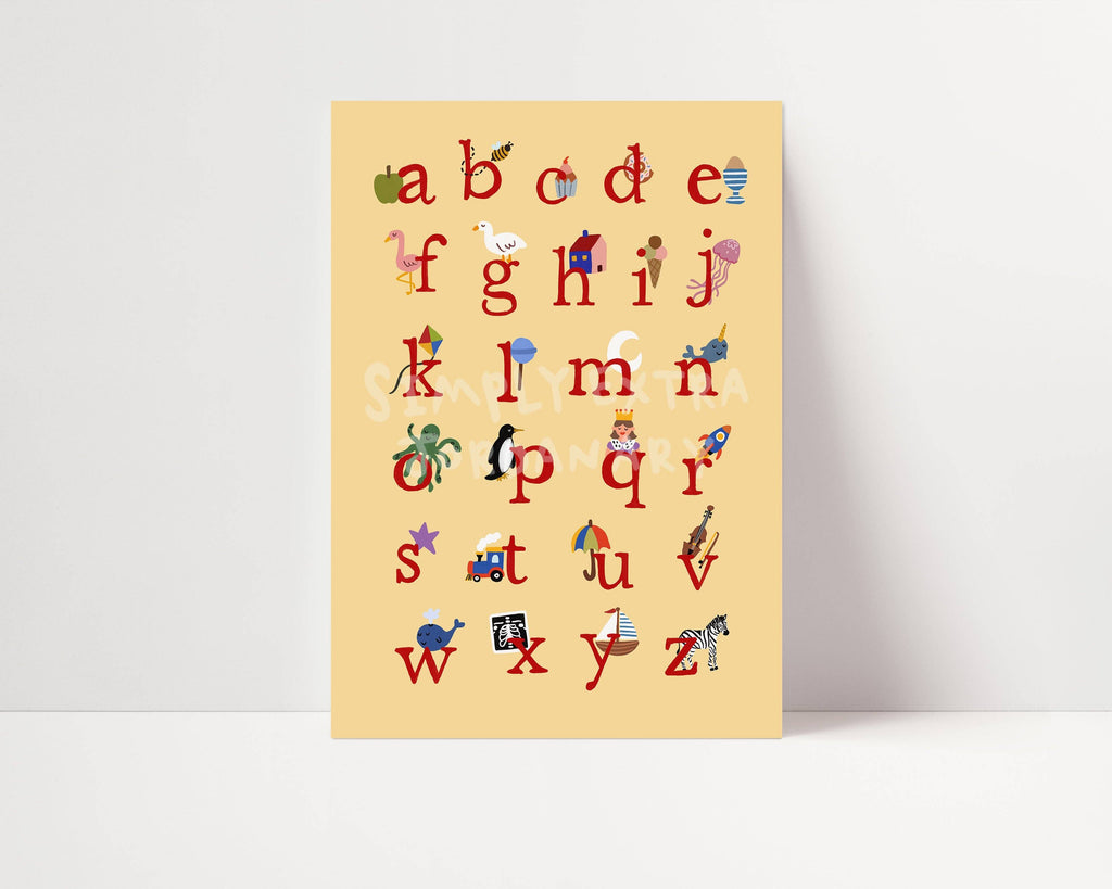 A3 Print - Alphabet