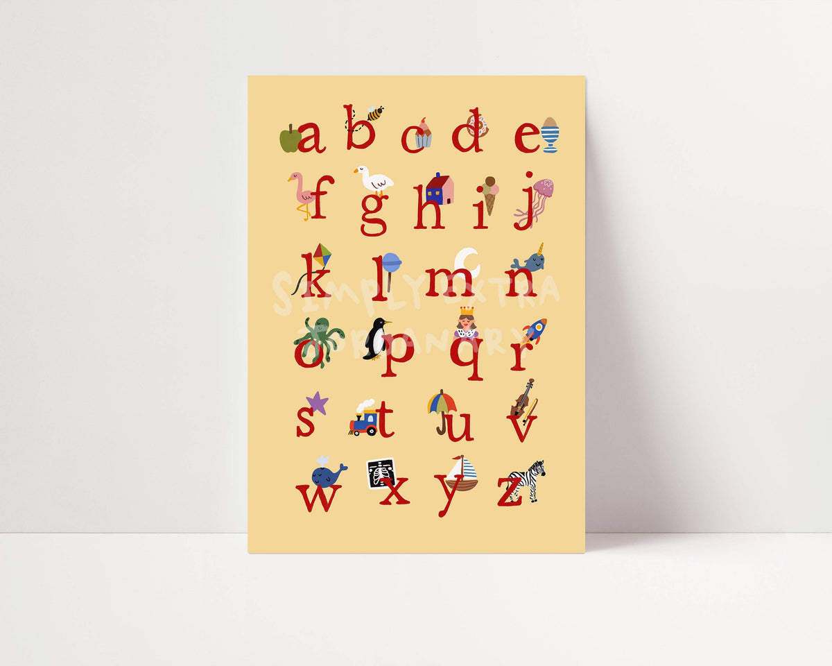 A3 Print - Alphabet