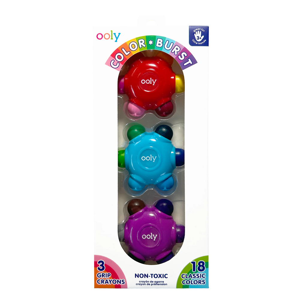 Color Burst: Grip Crayons (Set of 3)