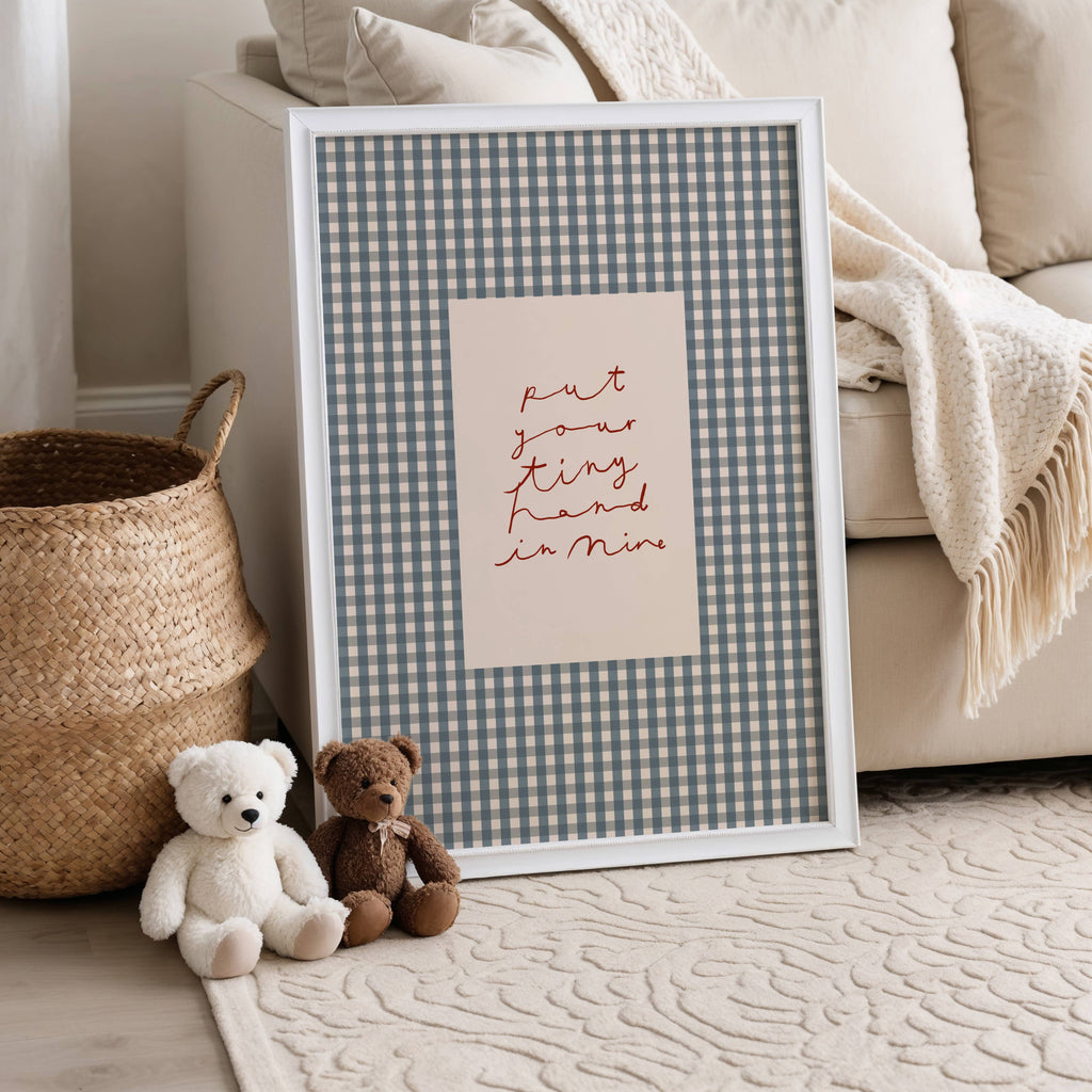 Nursery Print - Put Your Tiny Hand in Mine