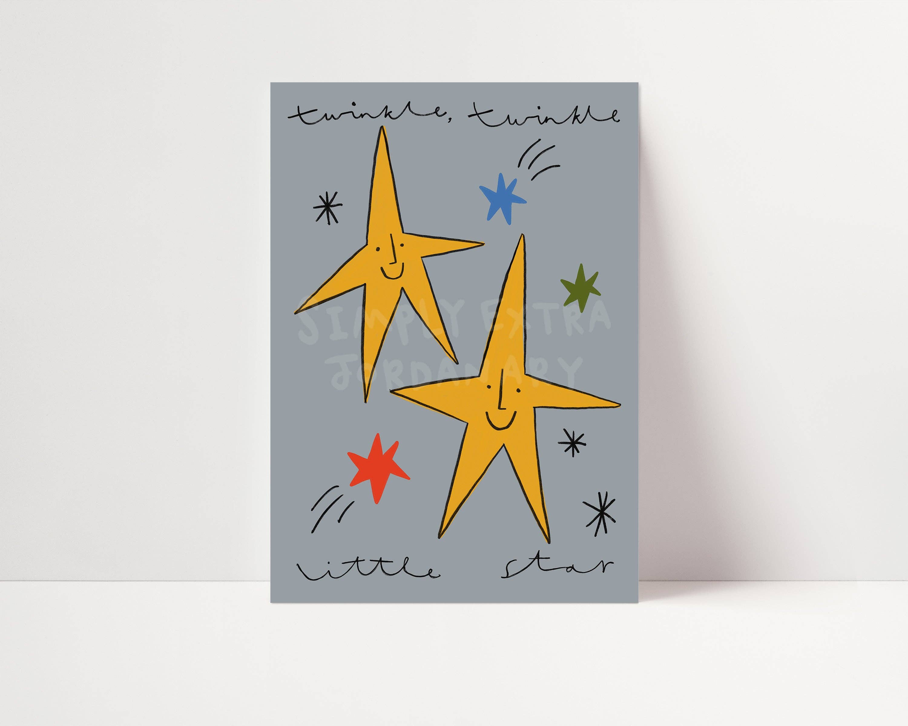 Nursery Print - Twinkle Twinkle Little Star