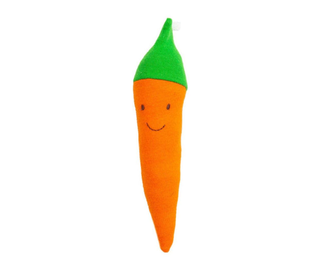 Organic Cotton Carrot Baby Toy