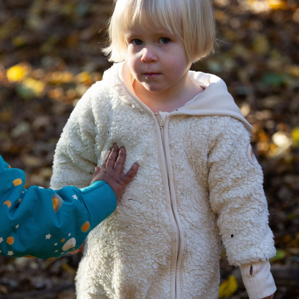 Organic Sherpa Fleece Hooded Snug As A Bug Suit