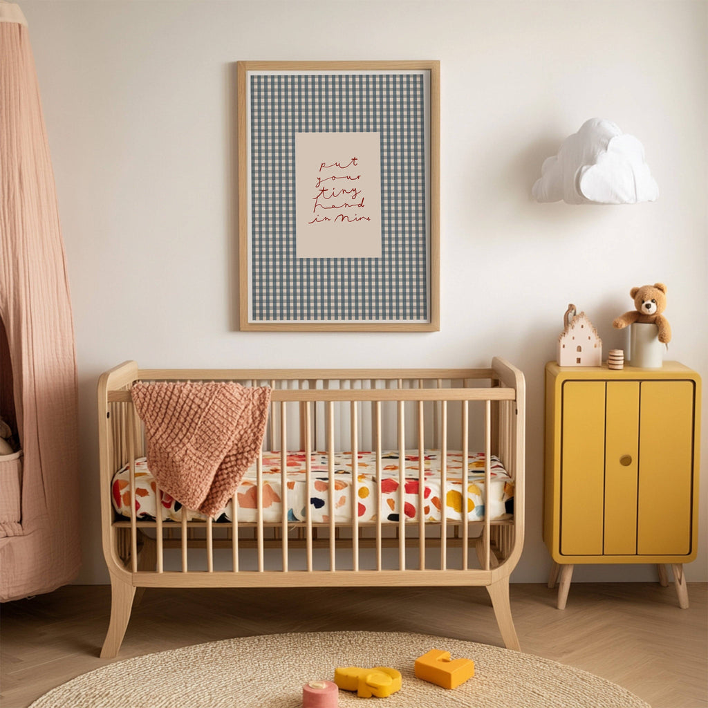 Nursery Print - Put Your Tiny Hand in Mine