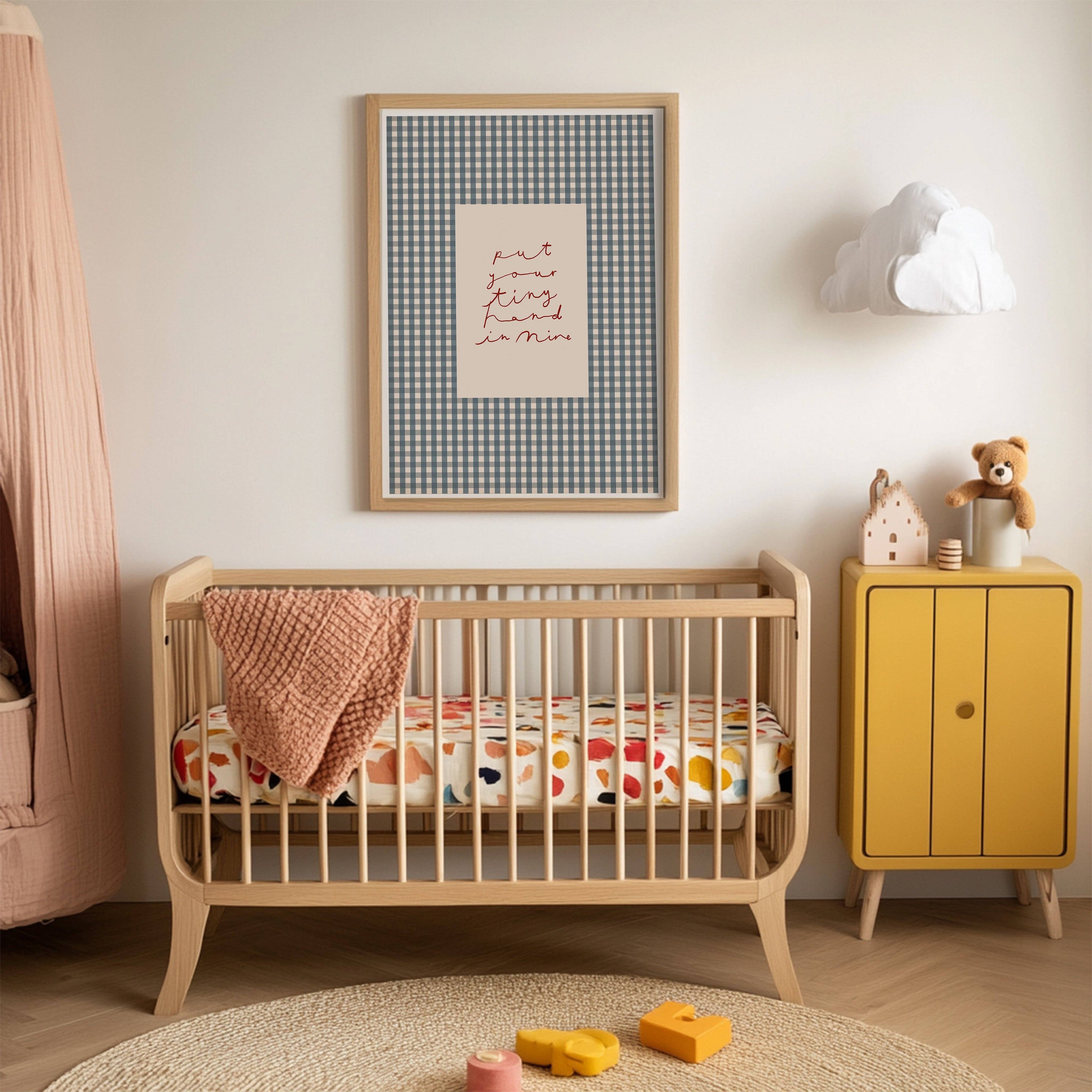 Nursery Print - Put Your Tiny Hand in Mine