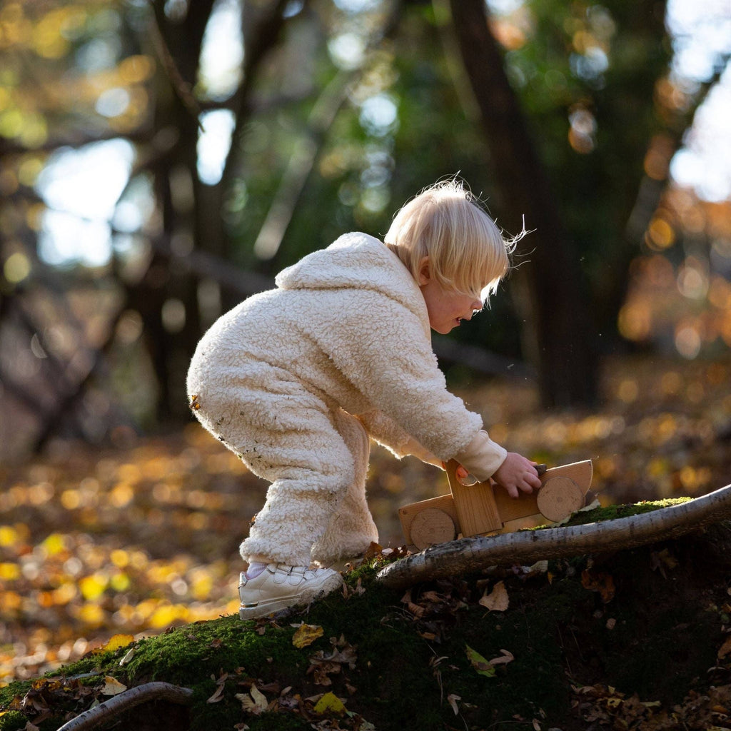 Organic Sherpa Fleece Hooded Snug As A Bug Suit