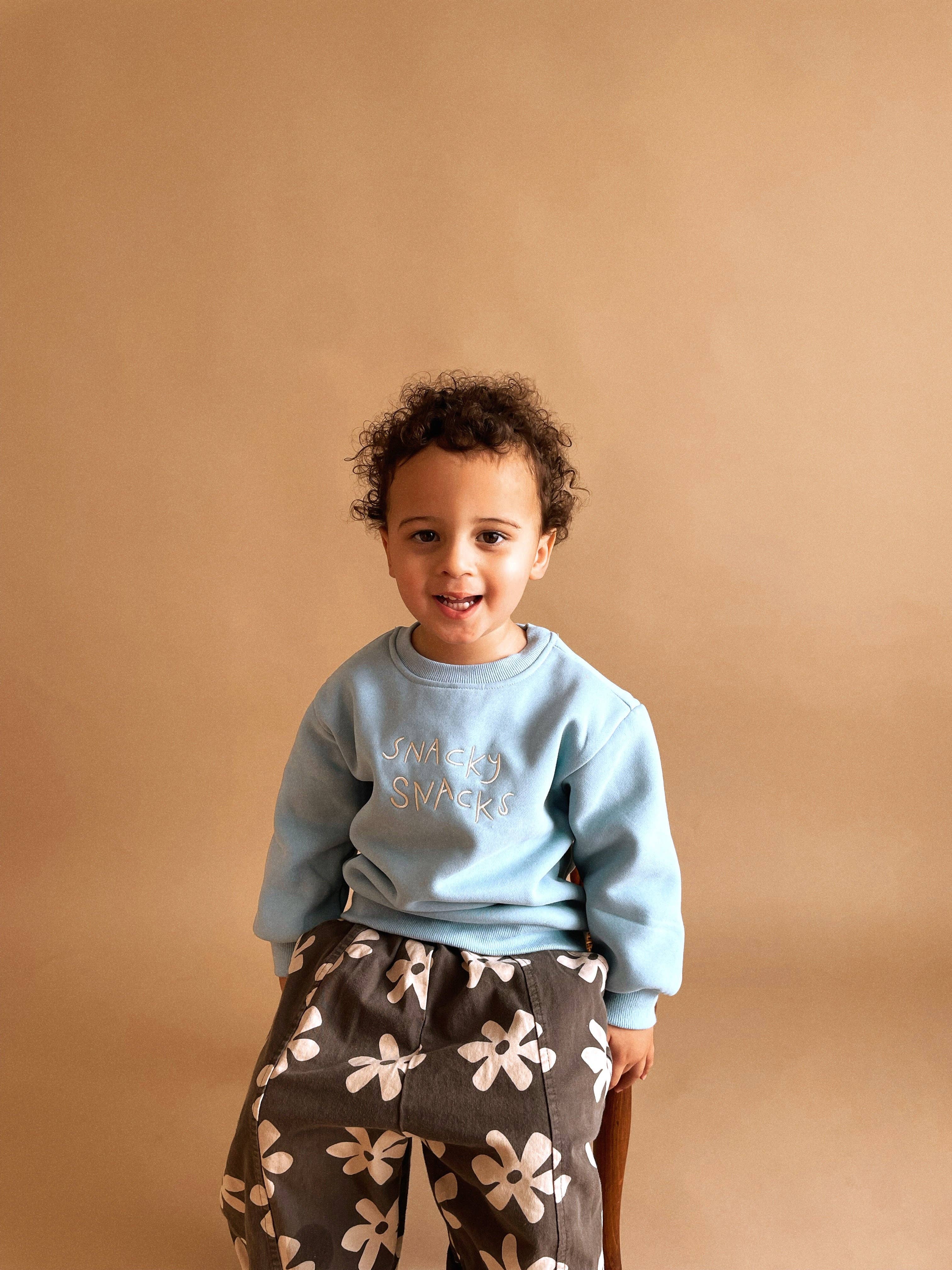 Children's Sweatshirt - Snacky Snacks Nappy Naps