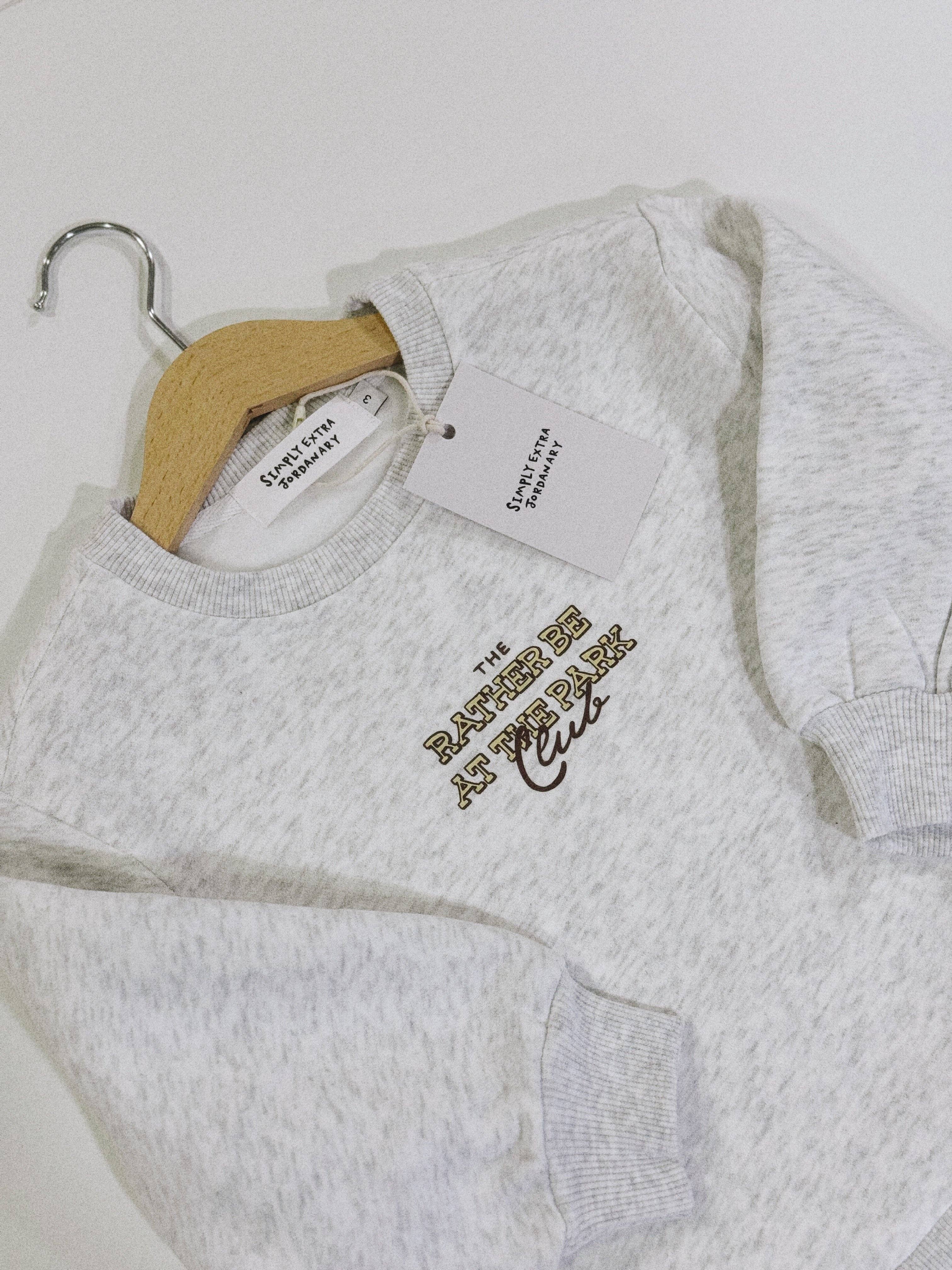 Children’s Sweatshirt - Rather Be At The Park Club