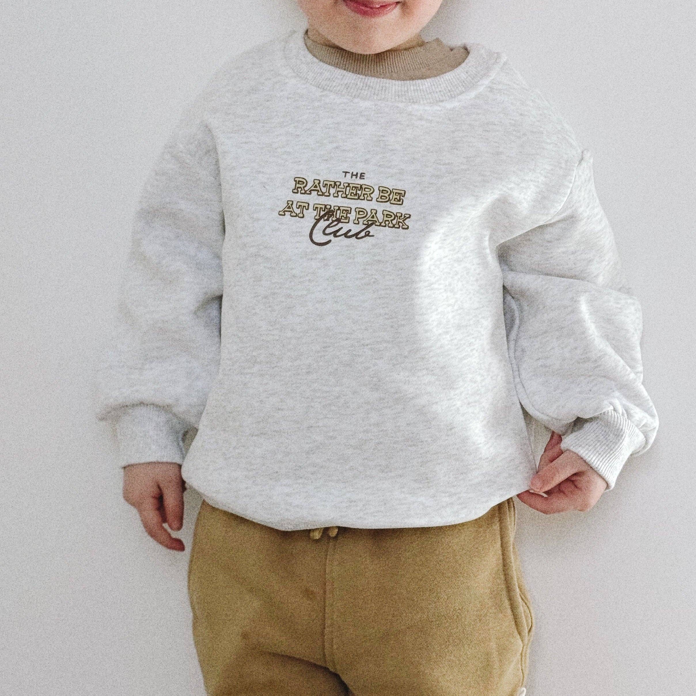 Children’s Sweatshirt - Rather Be At The Park Club