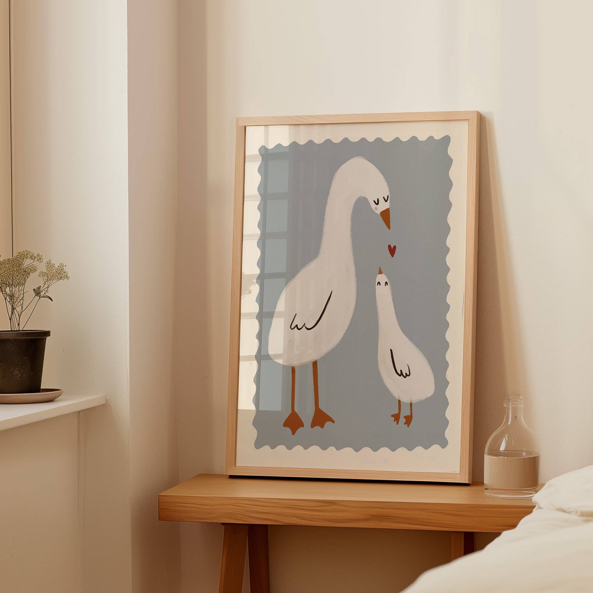 Nursery Print - Mama Duck