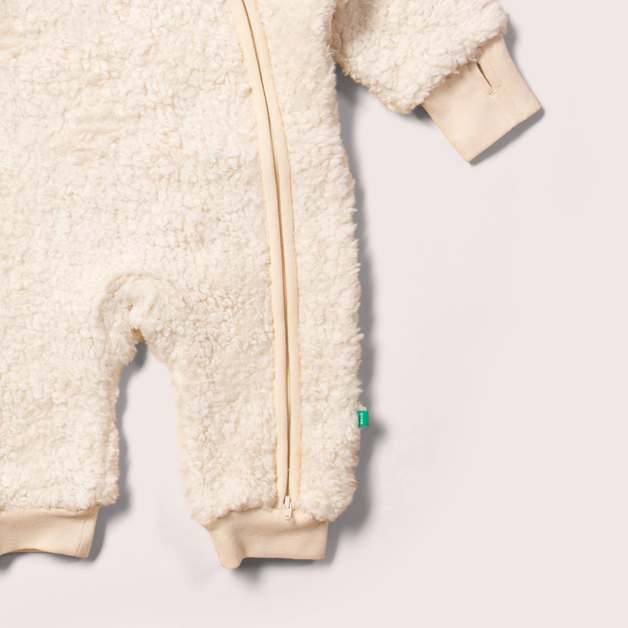 Organic Sherpa Fleece Hooded Snug As A Bug Suit
