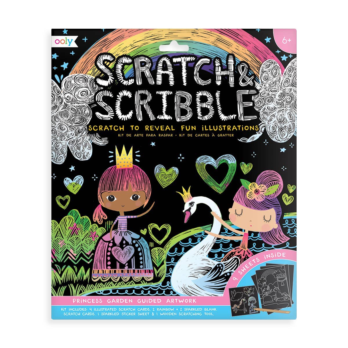 Scratch & Scribble: Princess Garden