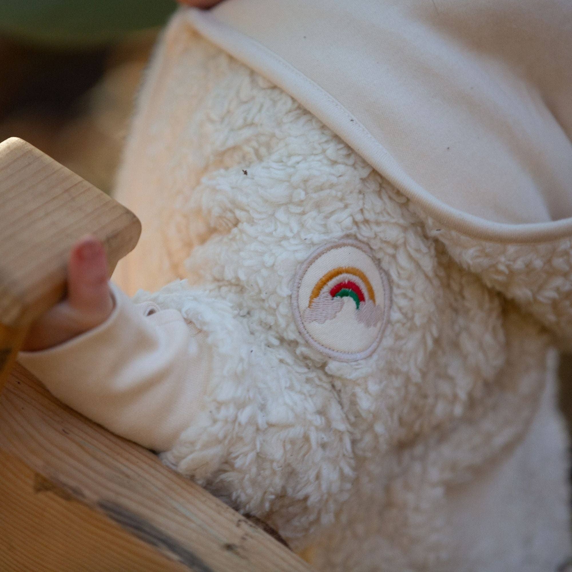 Organic Sherpa Fleece Hooded Snug As A Bug Suit