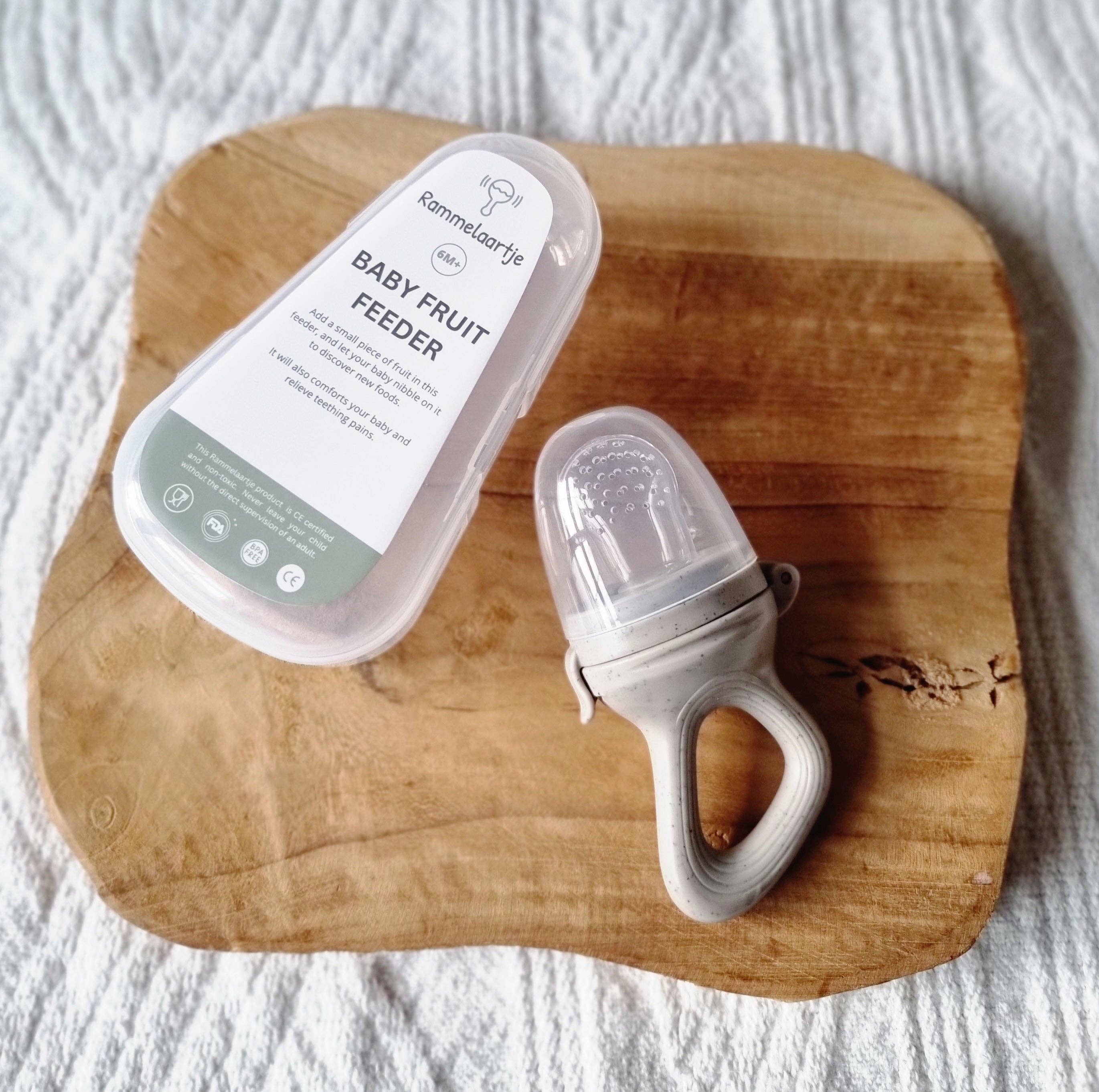 Fruit Feeder Pacifier - Sand Dotted