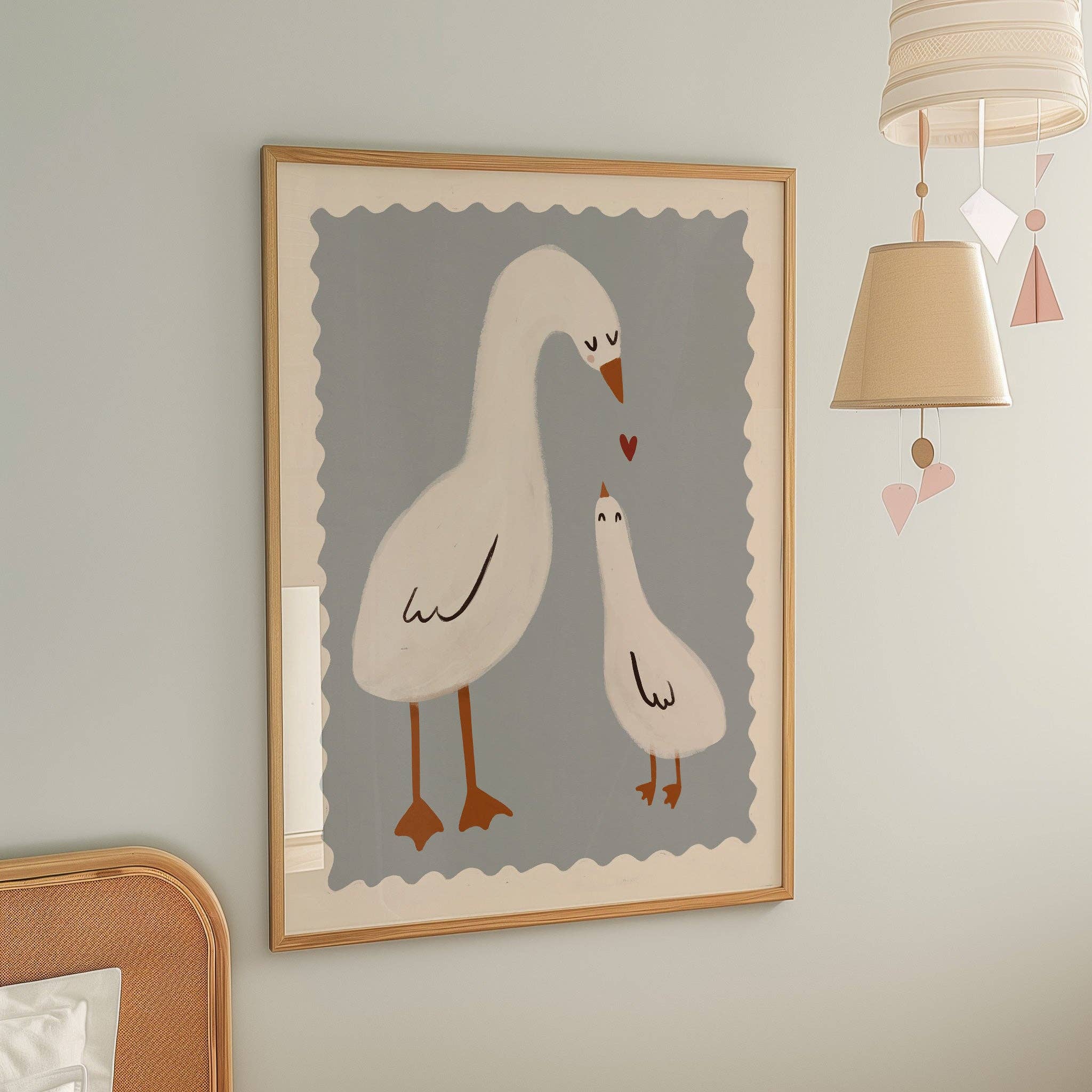 Nursery Print - Mama Duck
