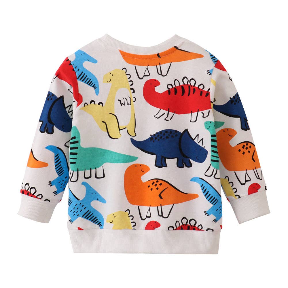 Kids Sweatshirt - Dinosaurs