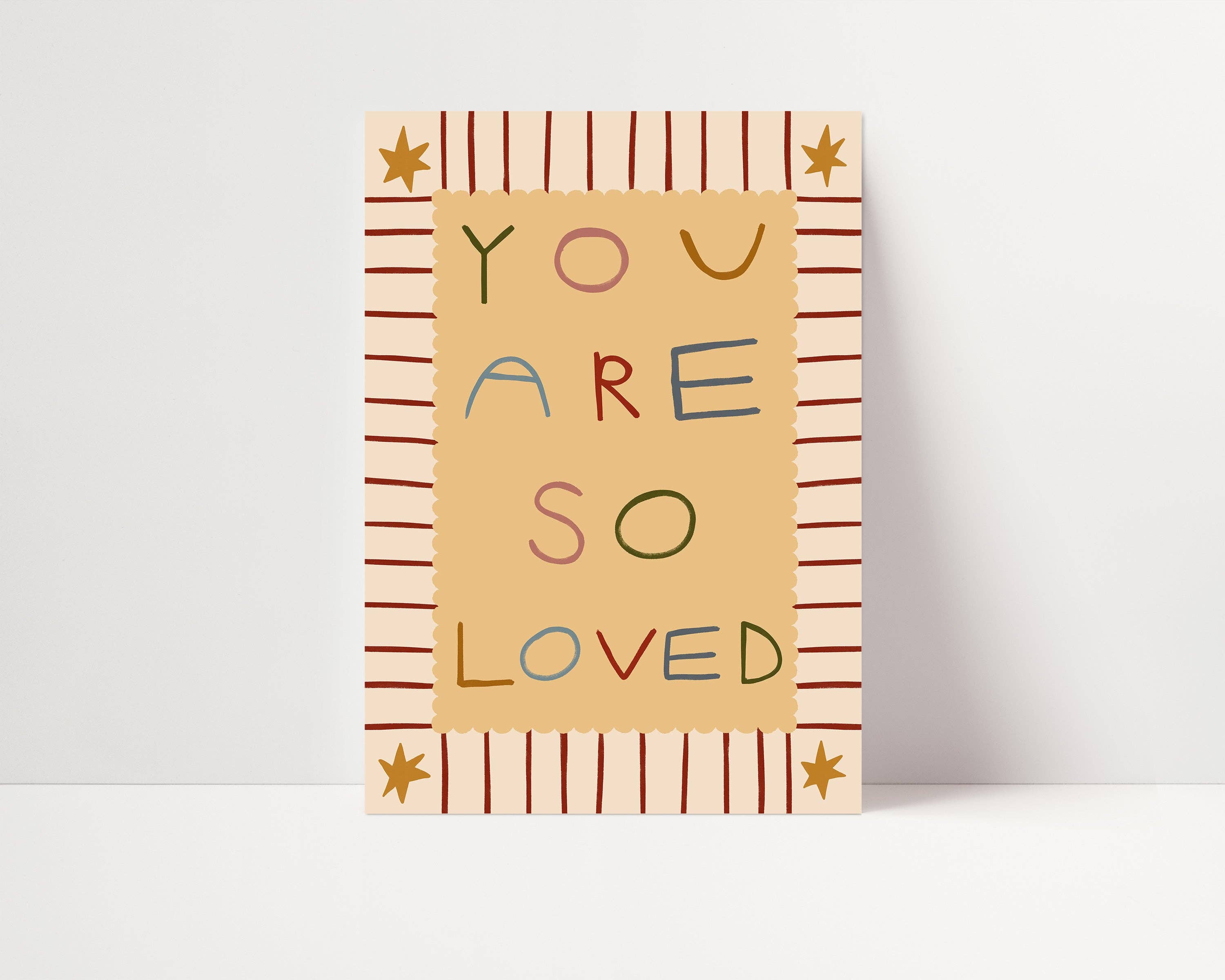 Nursery Print - You Are So Loved
