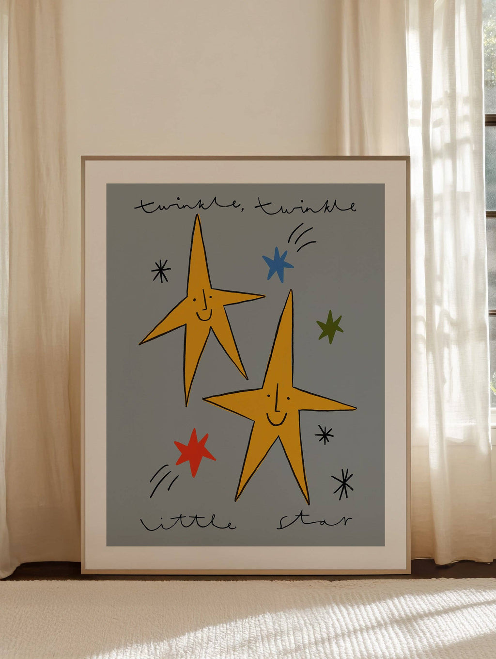 Nursery Print - Twinkle Twinkle Little Star
