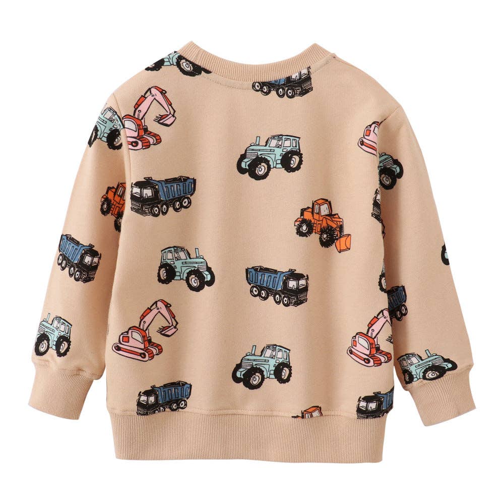 Kids Sweatshirt - Vehicles