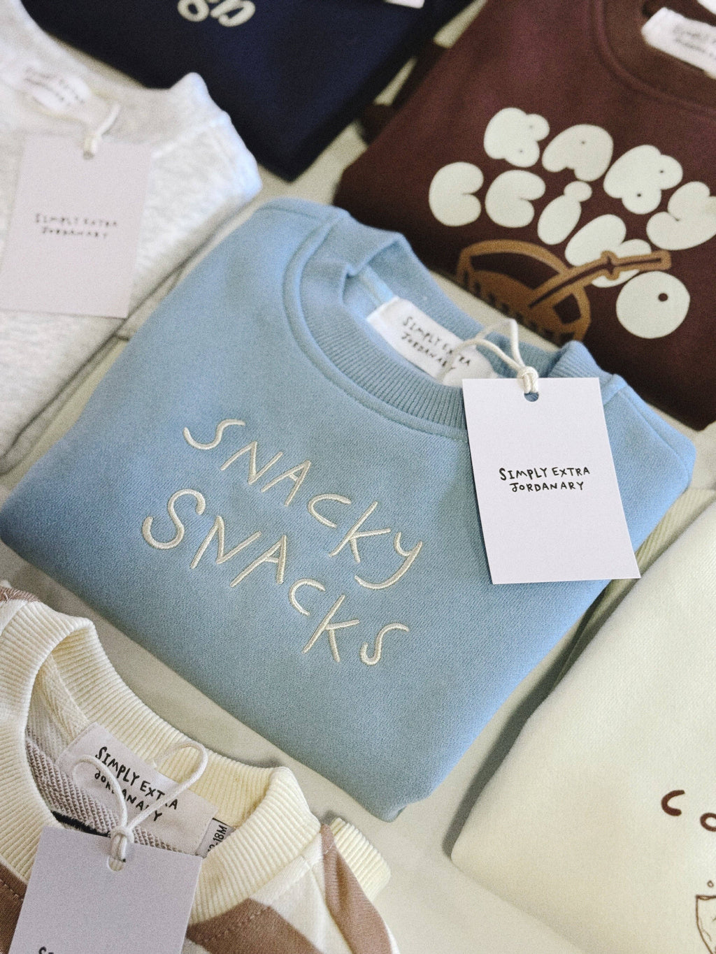 Children's Sweatshirt - Snacky Snacks Nappy Naps