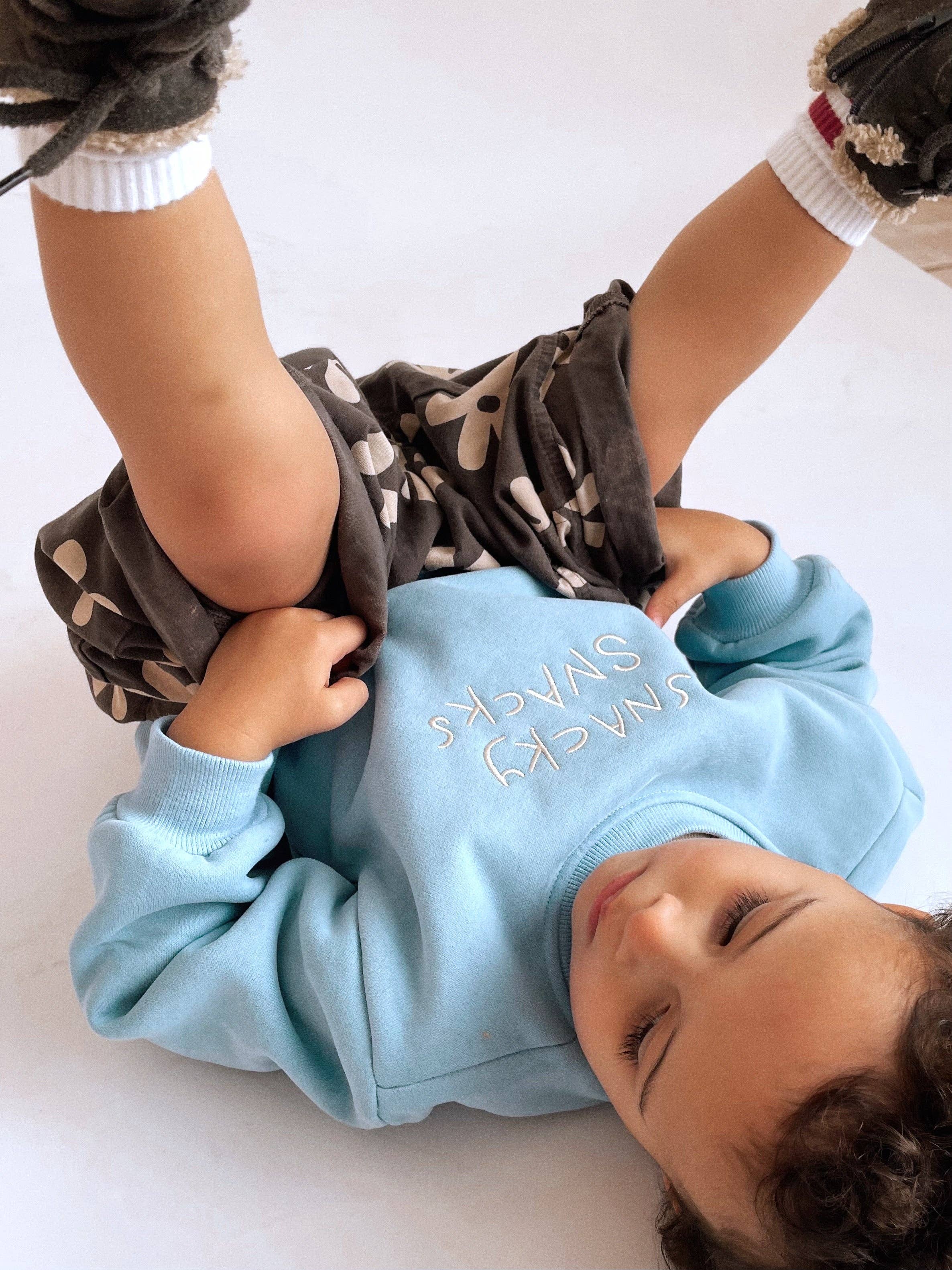 Children's Sweatshirt - Snacky Snacks Nappy Naps