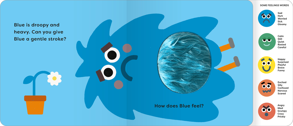 The Feelings Book: Touch-And-Feel Emotions