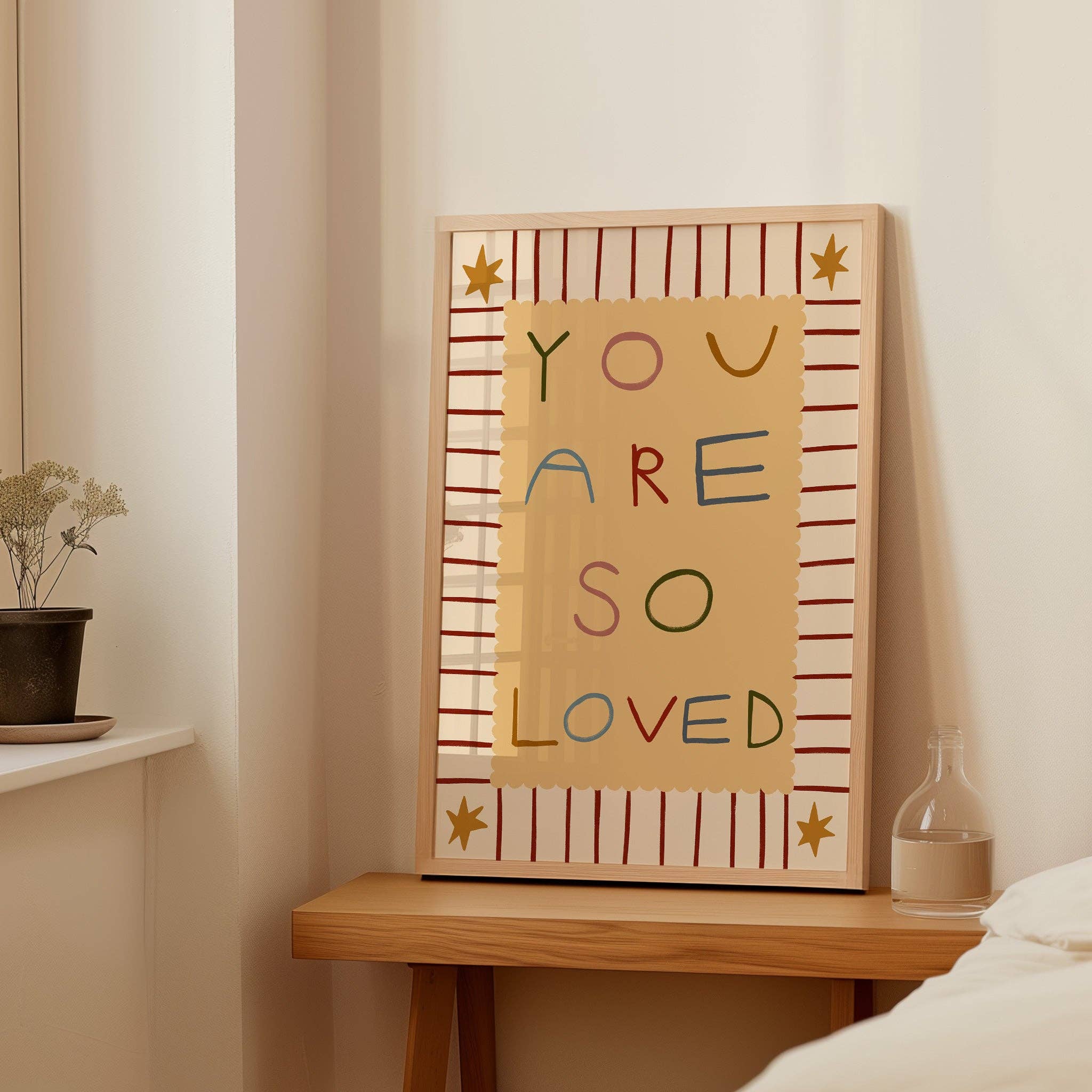 Nursery Print - You Are So Loved